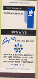 Matchbook Cover - New Britain Trust Co CT 30 Strike