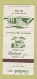 Matchbook Cover - Dietrich Funeral Homes Snyder Buffalo NY 30 Strike