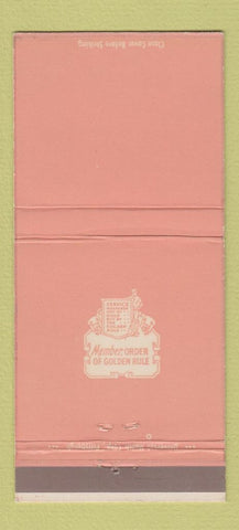 Matchbook Cover Hunter Edmundson Striffler Funeral Home McKeesport PA 30 Strike