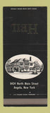 Matchbook Cover - Heil Funeral Home Angola NY 30 Strike