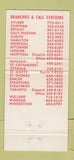 Matchbook Cover - Husband Transport Trucking London ON WEAR 30 Strike