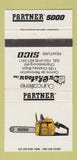 Matchbook Cover - Partner Chain Saws Charlesbourg QC 30 Strike