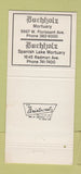 Matchbook Cover - Buchholz Funeral Home St Louis MO 30 Strike