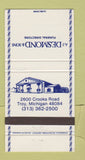 Matchbook Cover - AJ Desmond Funeral Home Troy MI 30 Strike