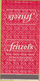 Matchbook Cover - Fritzel's Restaurant Chicago IL 30 Strike