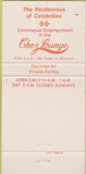 Matchbook Cover - Fritzel's Restaurant Chicago IL 30 Strike