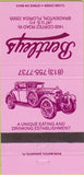 Matchbook Cover - Bentleys Bradenton FL restaurant 30 Strike