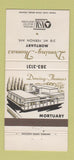 Matchbook Cover - Deming Thomas Funeral Home 30 Strike