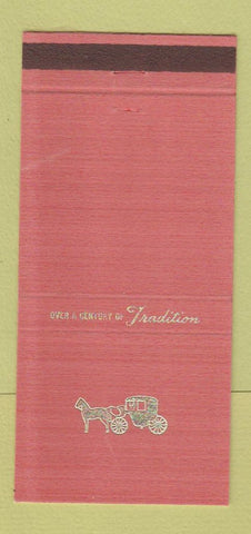 Matchbook Cover - Hoffmeister Funeral Home St Louis MO 30 Strike