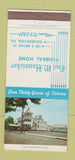 Matchbook Cover - Paul Hunsicker Funeral Home Souderton PA 30 Strike