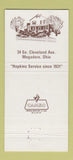Matchbook Cover - Hopkins Lawuer Funeral Home Uniontown Akron OH 30 Strike