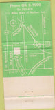 Matchbook Cover - Walnut Hills Country Club Palos Hills IL WEAR 30 Strike