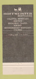 Matchbook Cover - Hoffmeister Funeral Home St Louis MO 30 Strike