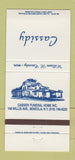 Matchbook Cover - Cassidy Funeral Home Mineola NY 30 Strike