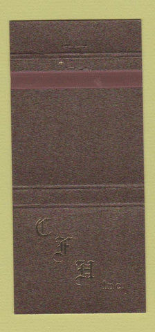 Matchbook Cover - Clyne Funeral Home East Detroit MI 30 Strike