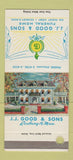 Matchbook Cover - JJ Good Sons Funeral Home Roxbury MA SAMPLE 30 Strike