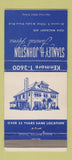 Matchbook Cover - Stanley Johnston Funeral Home Cleveland OH 30 Strike