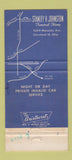 Matchbook Cover - Stanley Johnston Funeral Home Cleveland OH 30 Strike