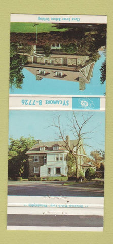 Matchbook Cover - William Jones Funeral Home Claymont DE 30 Strike