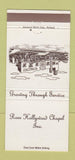 Matchbook Cover - Ross Hollywood Chapel Funeral Portland OR 30 Strike