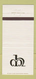 Matchbook Cover - Math Hermann Funeral Home St Louis MO  30 Strike