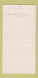 Matchbook Cover - Heffner's Funeral Home York Red Lion PA WEAR 30 Strike