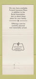 Matchbook Cover - Cox Funeral Home Pilot Mountain NC 30 Strike