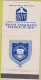 Matchbook Cover - Air Academy National Bank 30 Strike