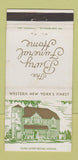 Matchbook Cover - Bury Funeral Home Kenmore NY WEAR 30 Strike