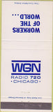 Matchbook Cover - WGN Radio Chicago IL Wally Phillips 30 Strike