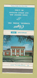 Matchbook Cover - Clyne Funeral Home East Detroit MI 30 Strike