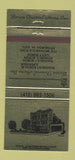 Matchbook Cover - Boron Funeral Home Pittsburgh PA 30 Strike