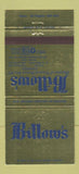Matchbook Cover - Billows Funeral Home Cuyahoga Falls OH Portage Lakes 30 Strike