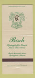 Matchbook Cover - Bisch Funreal Home Springfield IL 30 Strike