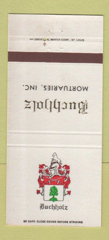 Matchbook Cover - Buchholz Funeral Home St Louis MO 30 Strike