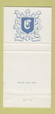 Matchbook Cover - Chambers Funeral Home Berea Cleveland OH 30 Strike