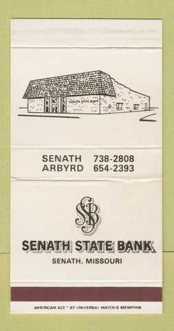 Matchbox - Senath State Bank MO