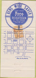 Matchbook Cover - Ben's Deli Restaurant Montreal QC 30 Strike
