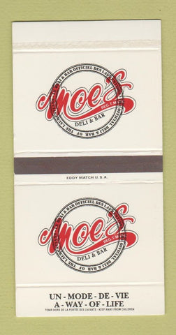 Matchbox - Moe's Deli Bar