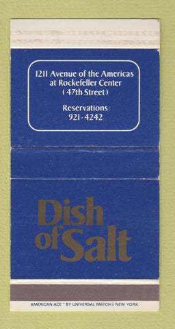 Matchbox - Dish of Salt Restaurant New York City