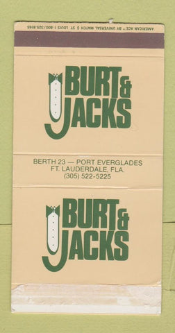 Matchbox - Burt and Jacks Fort Lauderdale FL Burt Reynolds Movie Star