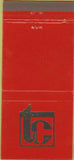 Matchbook Cover - The Town Club Fort Smith AR 30 Strike