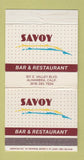 Matchbox - Savoy Bar Restaurant Alhambra CA
