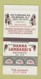 Matchbox - Mamma Lombardi's Italian Restaurant Holbrook NY