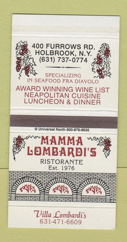 Matchbox - Mamma Lombardi's Italian Restaurant Holbrook NY