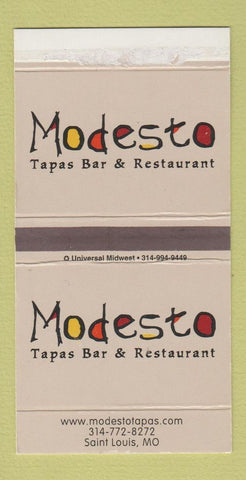Matchbox - Modesto Tapas Bar Restaurant St Louis MOI
