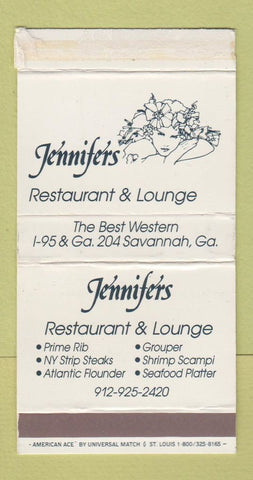 Matchbox - Jennifer's Restaurant Lounge Best Western Savannah GA WEAR