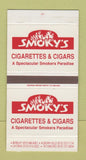 Matchbox - Smoky's Cigarettes Cigars Berkley Livonia Auburn Hills MI