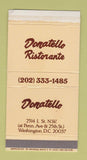 Matchbox - Donatello Ristorante Washington DC