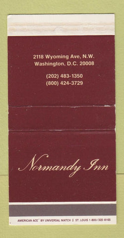 Matchbox - Normandy Inn Washington DC